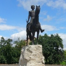 Kiss Albert kuruc ezredes szobra