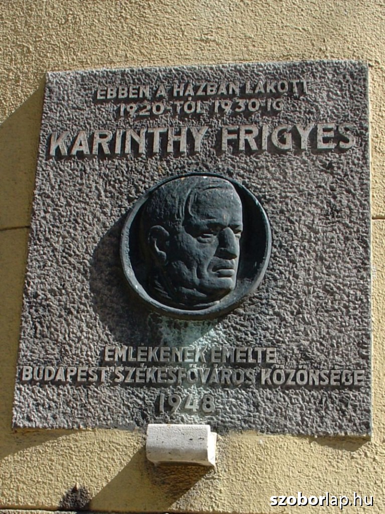 Karinthy Frigyes Köztérkép