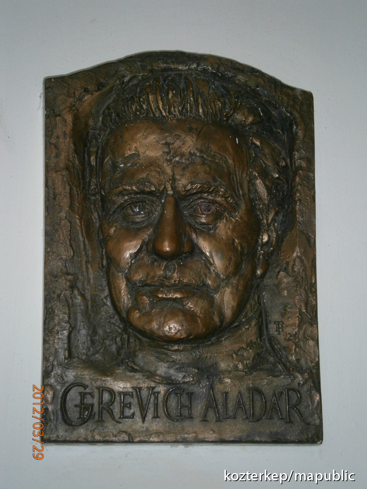 Gerevich Aladár Köztérkép