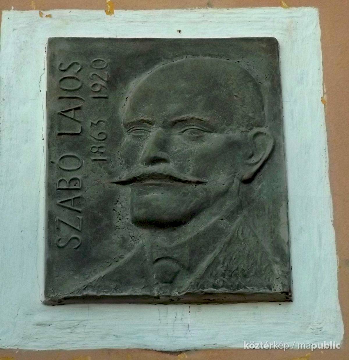 Szabó Lajos Köztérkép