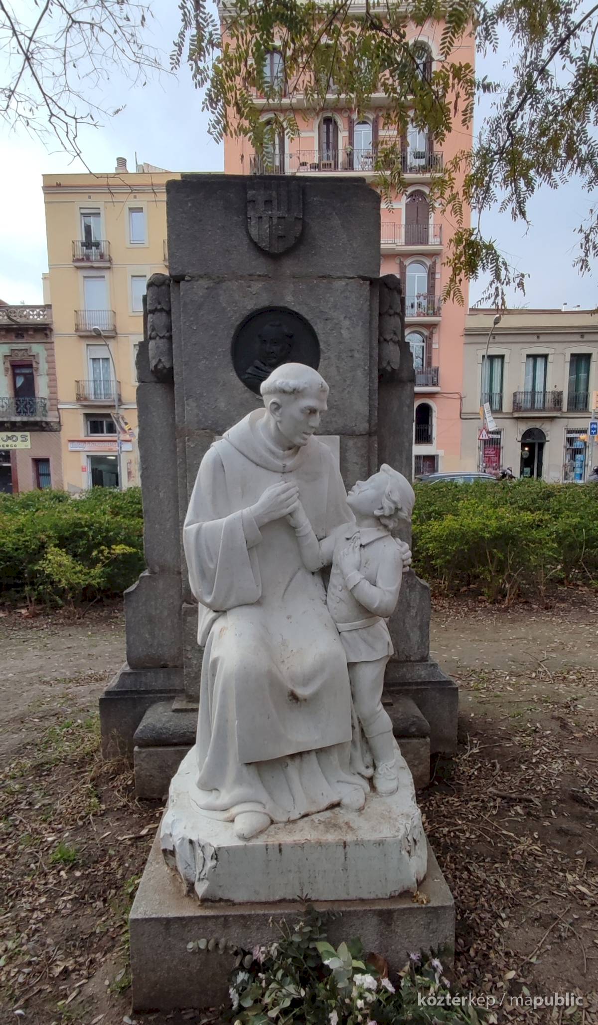 Pedro Ponce de Leon szobra Köztérkép