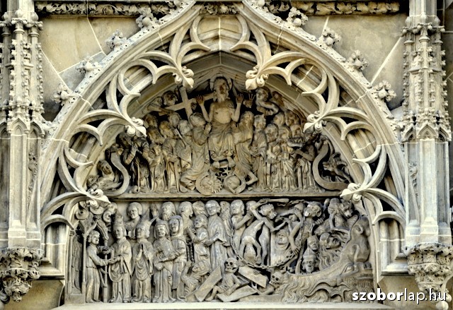 A Szent Erzsebet Dom Eszaki Kapuja Kozterkep