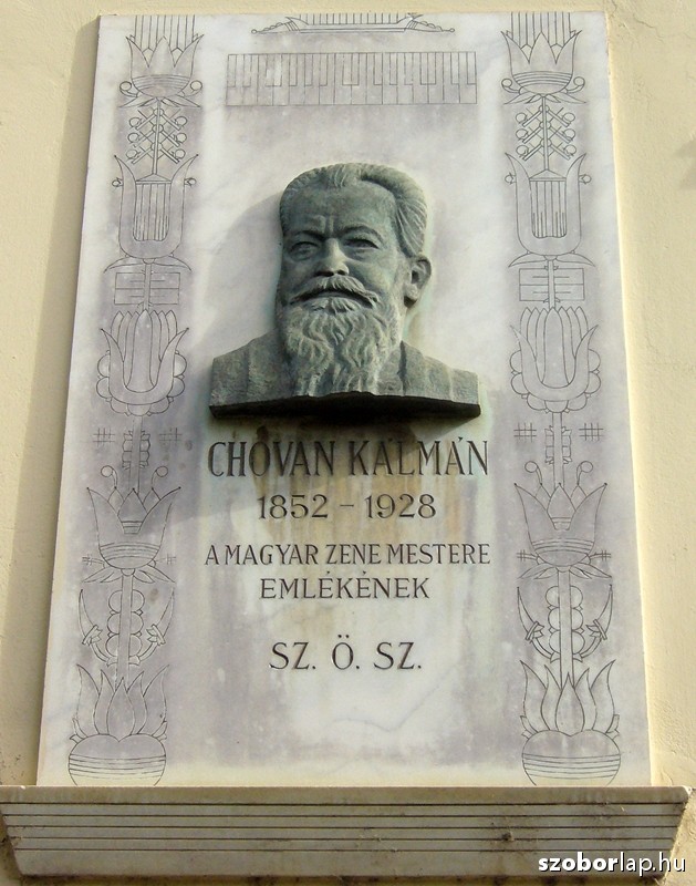 Chovan Kálmánemléktábla Köztérkép