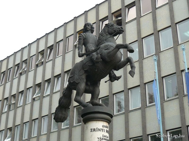 Zrínyi Miklós lovas szobra Köztérkép